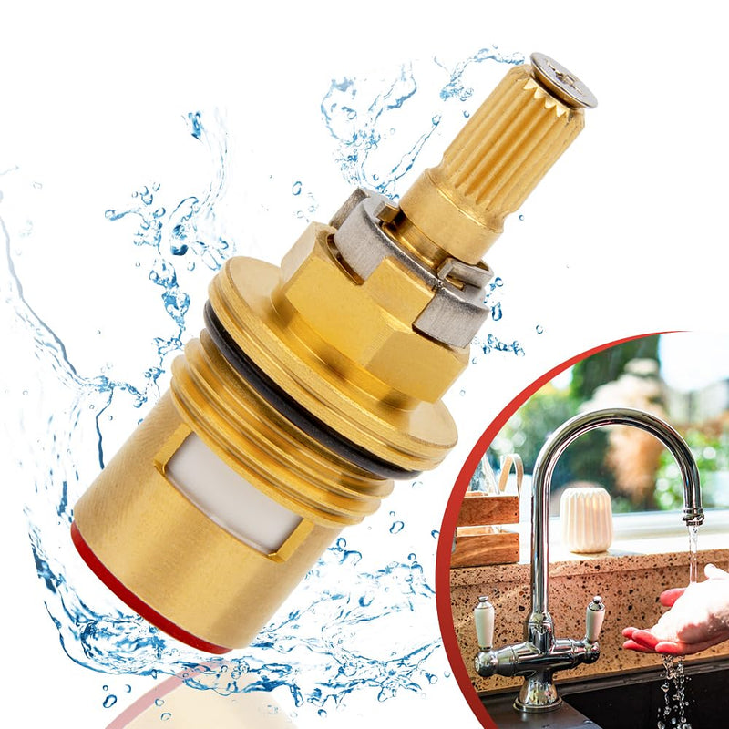 Faucet Cartridge Replacement Parts Compatible with Kohler K-GP77005-RP K-GP77006-RP, Fit for Kitchen Bathroom Faucet Shower Stems Replacement 2 Pack (K-GP77005-RP+K-GP77006-RP)