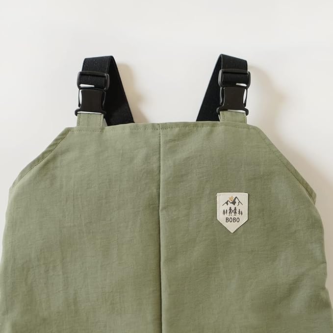 BOBO Baby Playwear, 365 Asobi WEAR Khaki, 80 - NewNest Australia