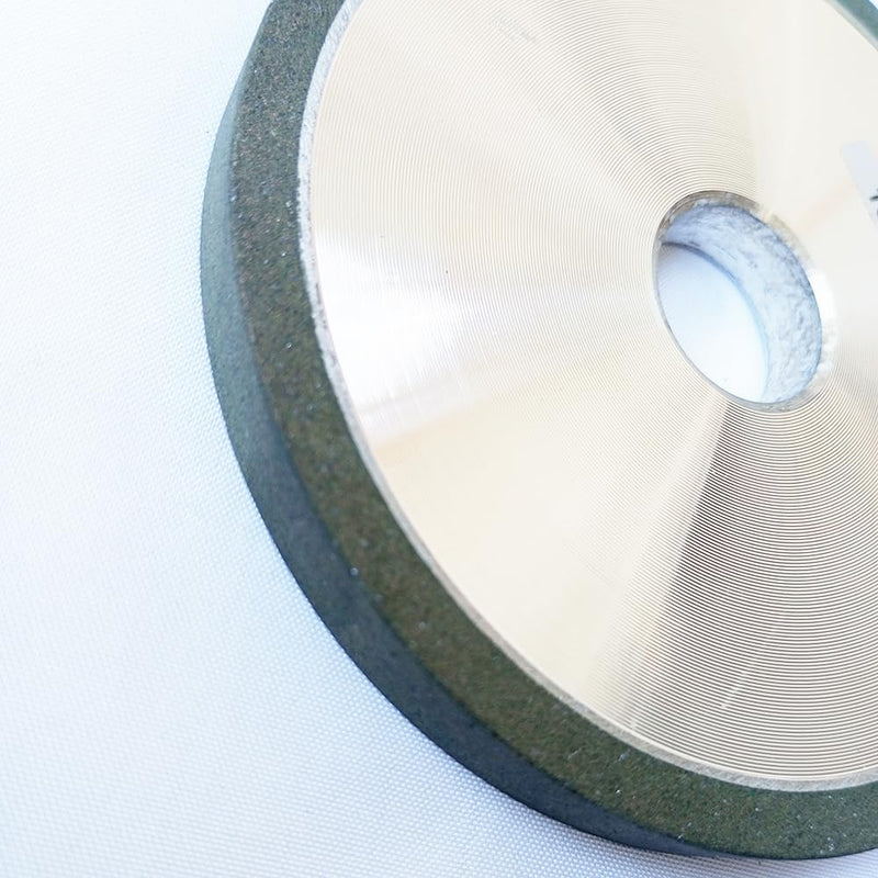 CBN Grinding Wheel Flat Shape Resin Bond Grit 150# for High-Speed Steel (4" Diameter) 4" Diameter