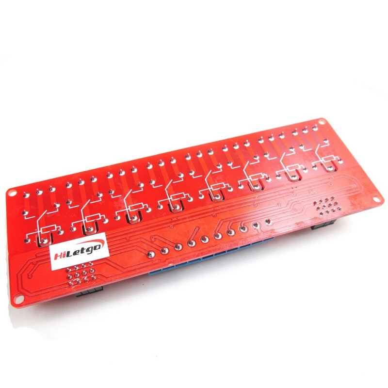 HiLetgo 5V 8 Channel Relay Module with OPTO-Isolated Support High and Low Level Trigger