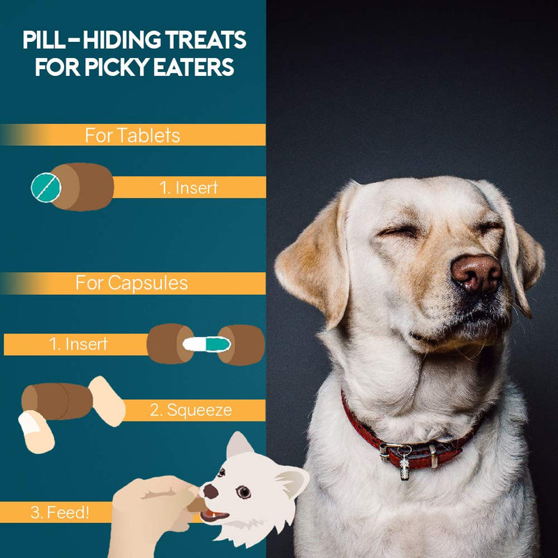Pet Health Solutions Pillo's Pro Duck Flavor Pill Conceal (30Count) - PawsPlanet Australia