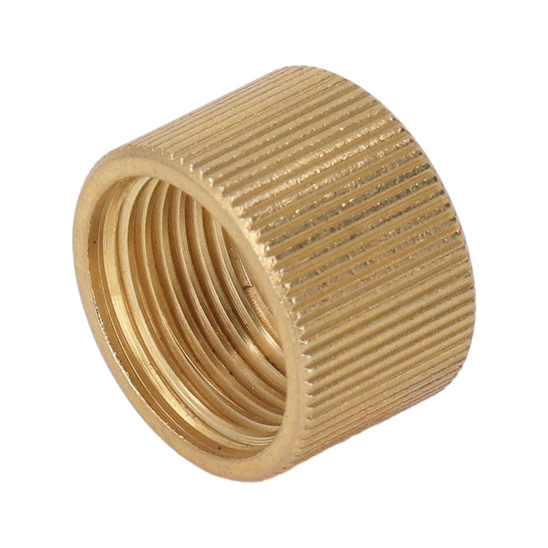 Sandblasting Gun Nozzle Lock Nut Replacement, for AS118 Parts Accessories Supplies, Brass Materials