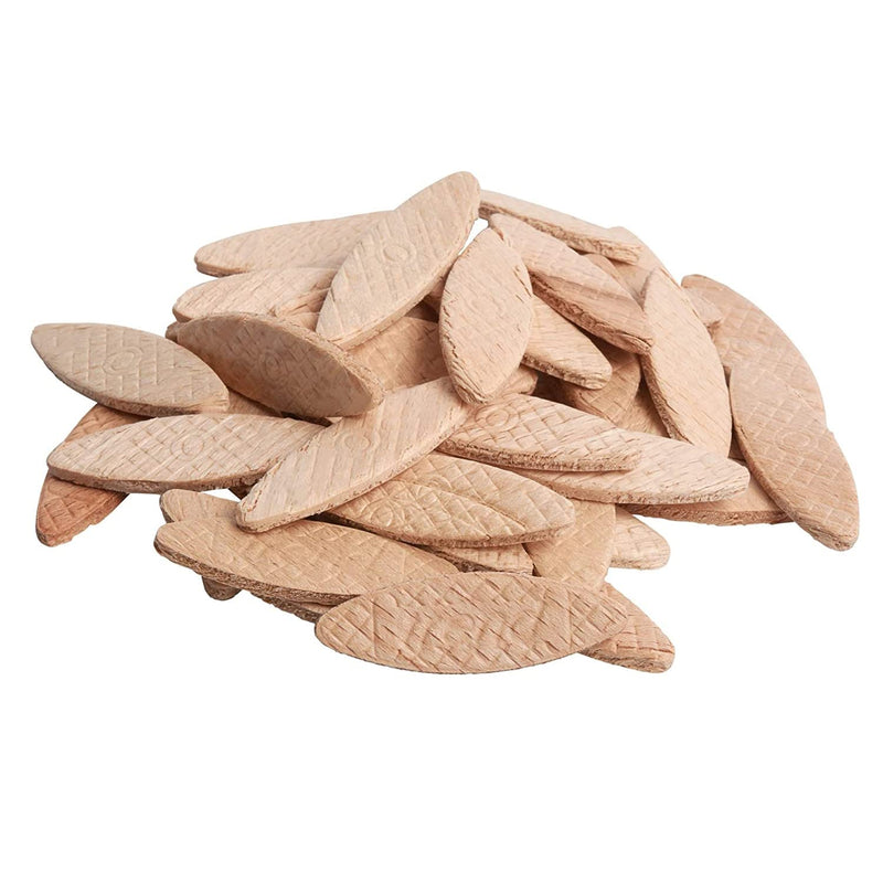 Trend 100pcs Beechwood Joining Biscuits Variety Pack (No. 0, 10, 20) for Woodworking, Joinery, and Furniture Framing, BSC/MIX/100 100 Pack
