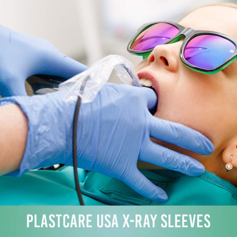Disposable Plastic Digital X-Ray Sensor Cover Barrier Sleeves (Box of 500) (8" x 1 5/8") by PlastCare USA 8" x 1 5/8"