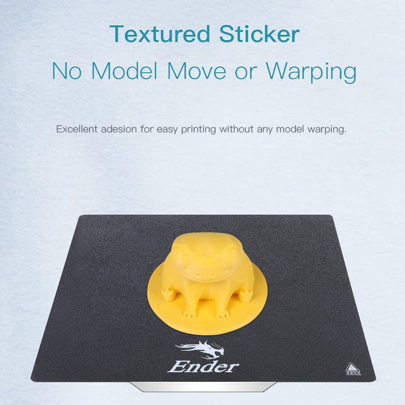 Creality Ender Double-Sided PEI Magnetic Flexible Heated Bed Printing Platform 235 * 235 * 1.2mm for Ender 3/Ender 3 V2/Ender 3 Pro/Ender 5/Ender 5 Pro 3D Printer