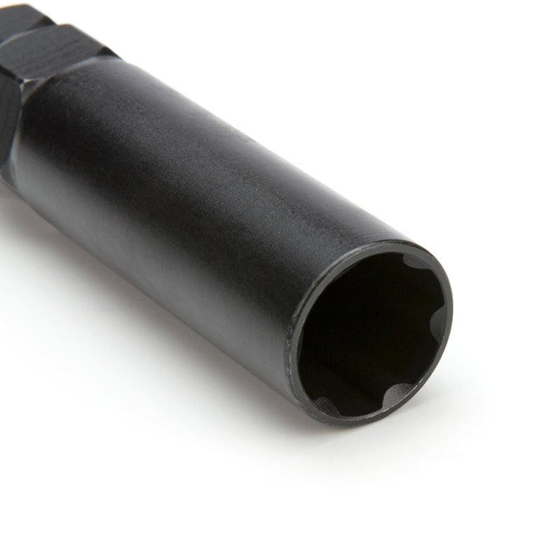 Steelman Pro 6-Spline 45/64-Inch Socket-Style Locking Lug Nut Key, Removes Spline-Style Aftermarket Lug Nuts, Durable, Thin-Walled