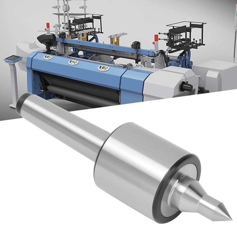 MT2 Live Center,MT2 High Accuracy Triple Bearing Live Center for Metal Lathe Turning,Live Revolving Center High Precision Medium Turning Tools Parts for Lathe Tailstock Machine