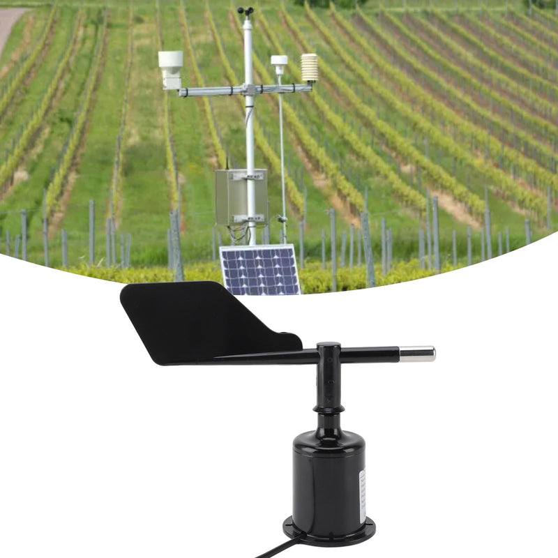 360 Degree Wind Direction Sensor DC 5V Precise Anemometer Sensor Wind Indicator Protector for Garden Greenhouse