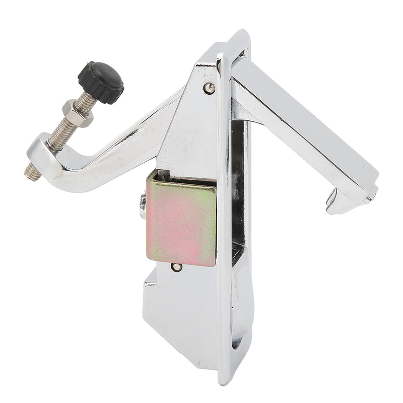 Compression Latches, Zinc Alloy Flush Lever Latch, NonLocking Toolbox Cabinet Suitcase Lock, Adjustable Lever with Locking Trigger Lock for Marine Boat Ship Trailer(Silver)