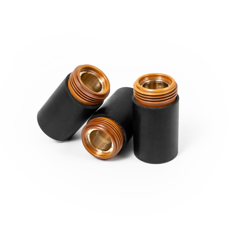 3pcs Plasma Cutter Retaining Caps,Versatile Plasma Cutting Torch Consumable Fits for PowerMax 45PX 65 85 105 HRT HRTs MRT,220854