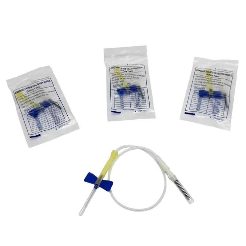 （50PCS Per Box） Veterinary Lab Butterfly N.EDLES Sets 23G x 3/4" x 12"