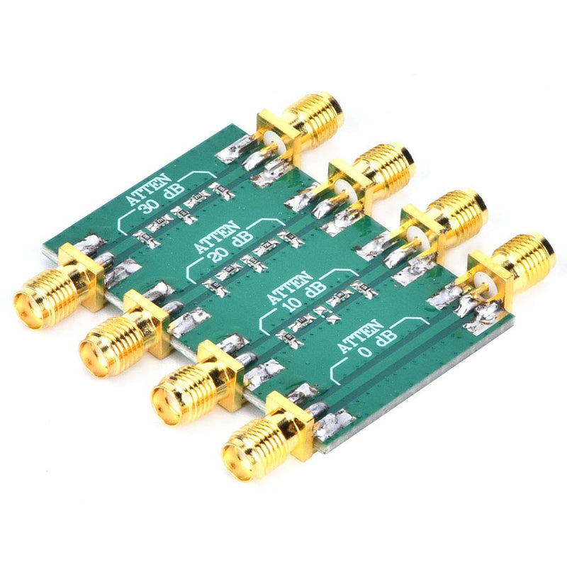 AUNMAS Dc 4.0Ghz Fixed Attenuator, SMA Attenuator Set Attenuator SMA Double Female Head Radio Frequency Attenuator 50Ω