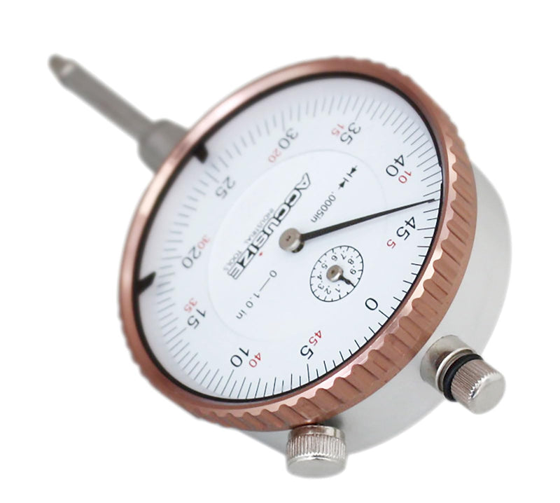Accusize Industrial Tools 0-1'' by 0.0005'' Dial Indicators, P900-S099 0-1" x 0.0005"