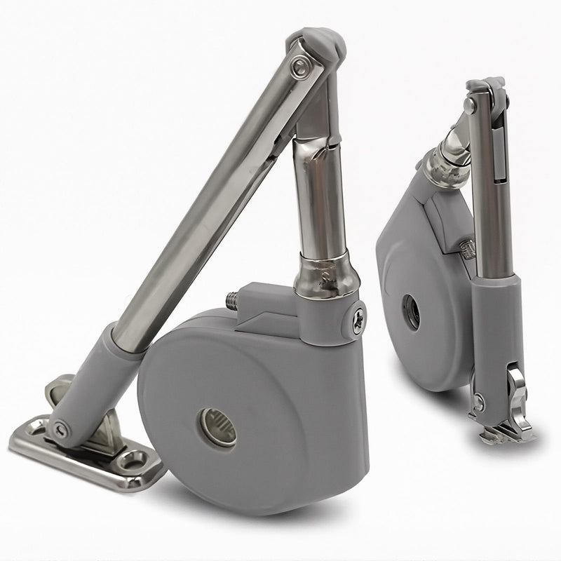 Front Desk Soft Open Hinges Pull Down, 105 ° Pull Down Support Hinge, Slowly Lay Flat and Unfold downwards, Meiyoule Soft Close Hinge Used for Cabinet Door Downward Opening (2-piece Set)