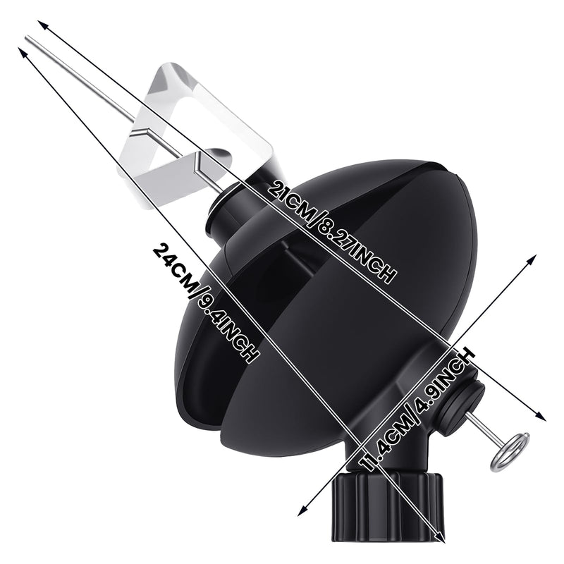 Lounsweer 2 Sets Through Gear Case Flushing Kit Transmission Flushing Kit Boat Flusher Compatible with Select Mercury Outboards and Sterndrive Engines