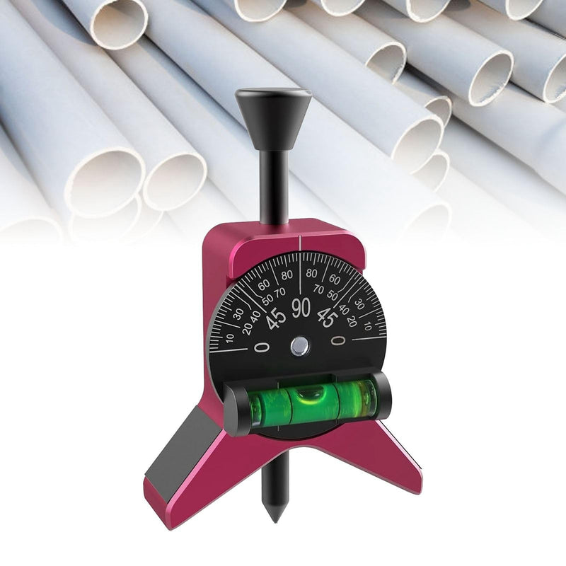 Pipe Center Finder, Pipefitter Tools with Magnetic Centering Head, Pipe Fitting Tools Center Finder to Measure Pipe Diameter from 1-1/2 to 6 Diameter