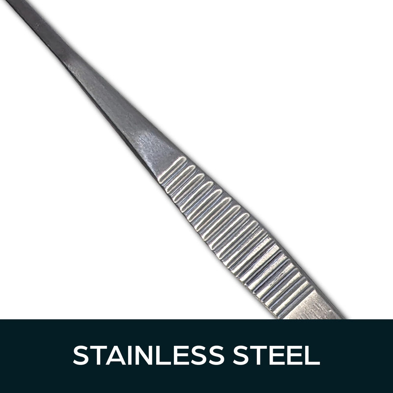 Lock Pinning Tweezers - Grooved Tip for Easy Pin Loading and Cylinder Rebuilding - Ideal for Rekeying Kits, Locksmith Services and DIY Projects.