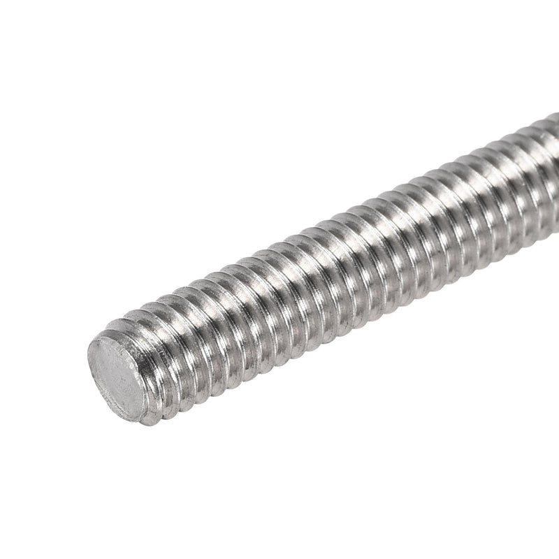 uxcell 10Pcs M6 x 30mm Fully Threaded Rod 304 Stainless Steel Right Hand Threads,M6-1.0 Thread Pitch