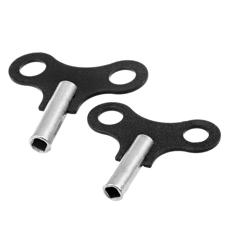 2 Pack Clock Winding Key #9 4.5mm, Antique Clock Winding Key Set for Wall Clocks, Alarm Clocks and Wind Chain Repair (4.5mm & 0.177 Inch Hole)