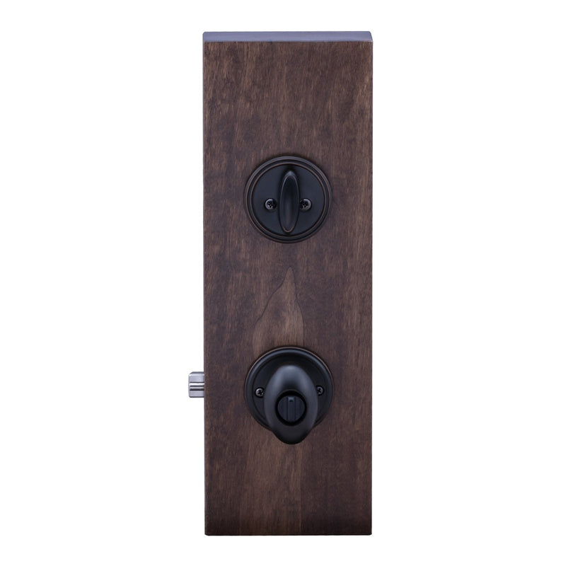 Copper Creek EKDB141TB Egg Door Knob Keyed Alike with Deadbolt Combination, Tuscan Bronze