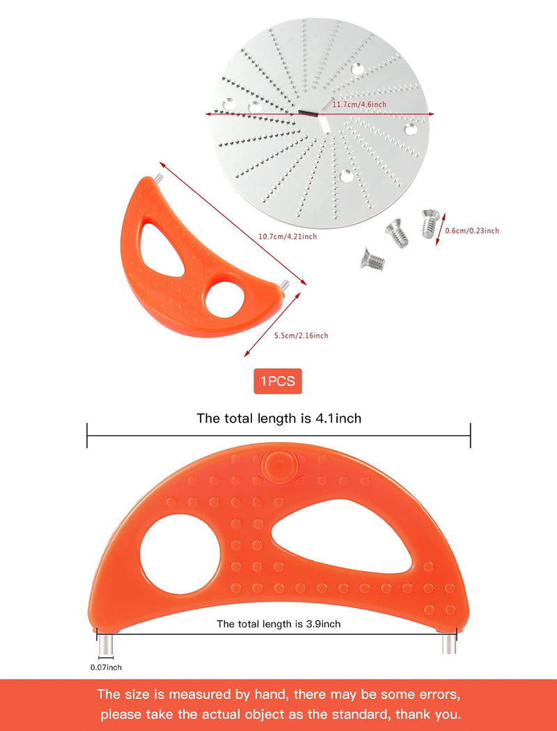 GLOGLOW Tool Power Juicer Replacement Parts for Juicer CL003AP E1188 E1189 MT1000 Juicer Accessories(orange) orange