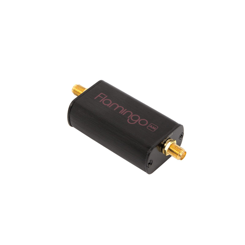 Flamingo+ AM (Flamingo AM v2) - High Attenuation Broadcast AM Bandstop (Notch) Filter for Software Defined Radio (RTL-SDR) Applications. Blocks 300kHz to 1900kHz on Connected Device