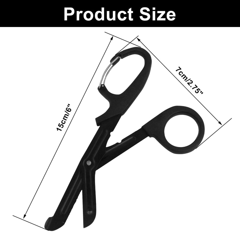 2 Pack Trauma Shears, 5.9 Inch Stainless Steel Medical Scissors Bandage Nursing Scissors for EMT Workers Nurses Doctors