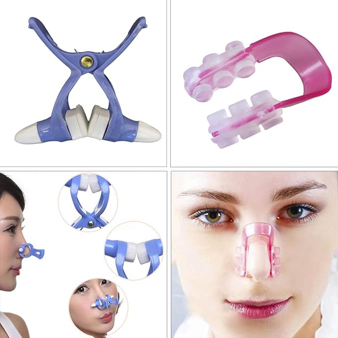 KIUKIU Nose Clip, Nose Clip, Nose Clip, Nose Clip, Nose Clip, Nose Correction, Nose Correction, Small Face Goods, Set of 2 - NewNest Australia