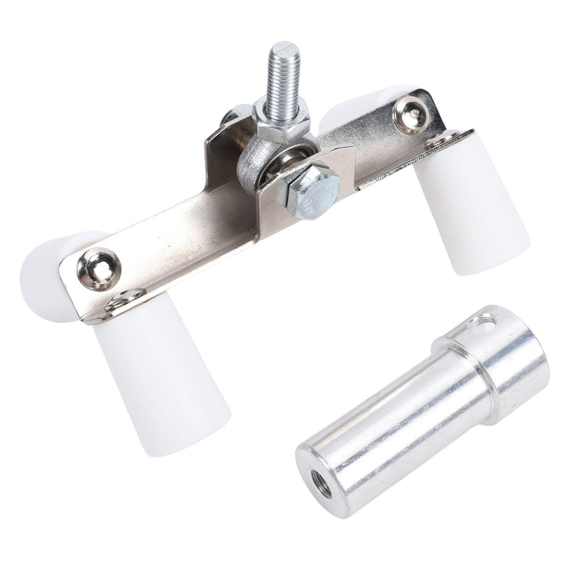 GOWENIC Drywall Outside Corner Bead Roller, Efficient Mud Squeezing, Threaded Connection, with Coarse Threaded Rod Adapter, for One Half Inch Threaded Extension Pole