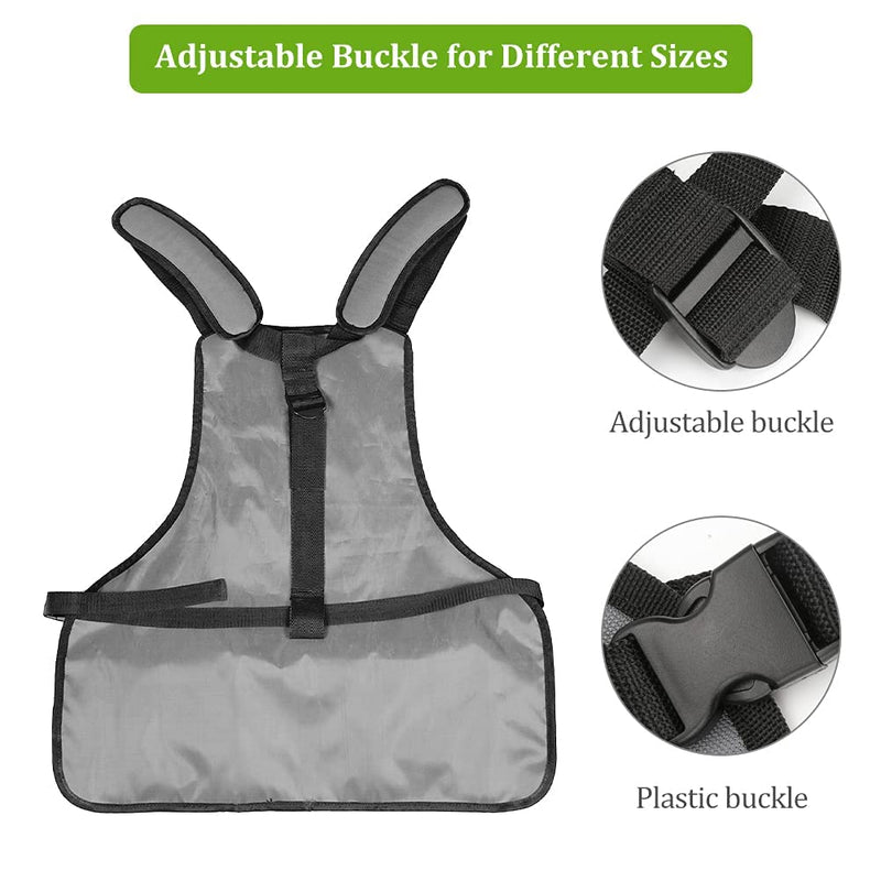 Laelr Garden Apron, Oxford Cloth Work Apron with Pockets, Adjustable Tool Apron for Home Garden, Heavy Duty Work Apron for Men & Women, Artist Apron for Painting