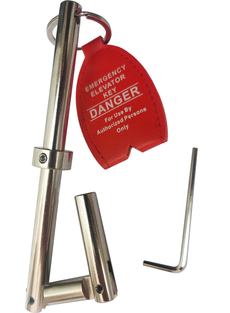 Elevator Door 3-Section Double Drop Emergency Key 6 Pack