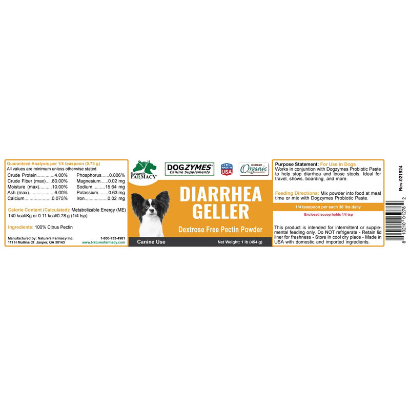 Dogzymes Diarrhea Geller (3 Ounce) 3 ounce - PawsPlanet Australia