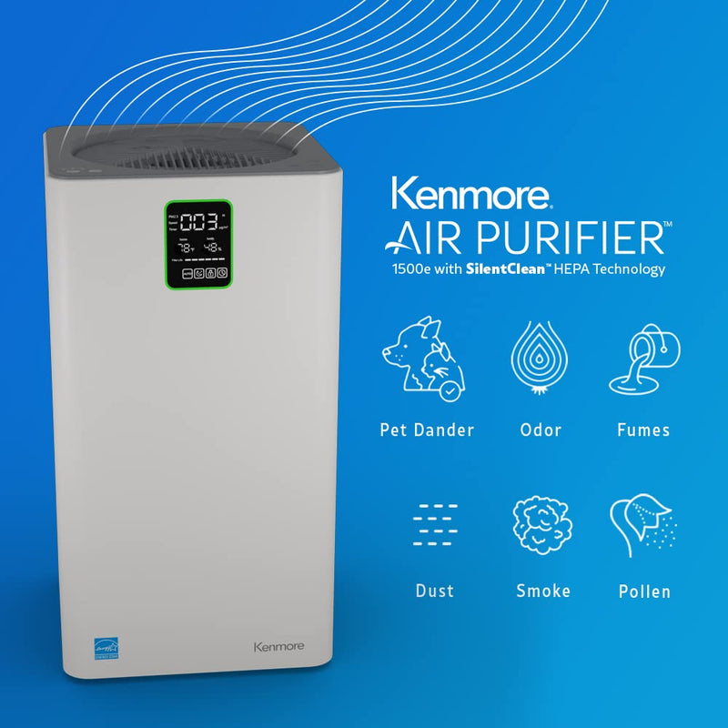 Kenmore 1500e Series Air Purifier Replacement True HEPA Filter