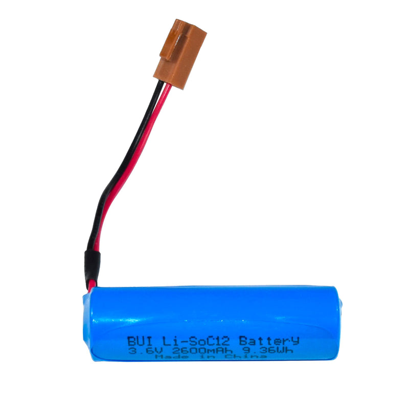 HQRP Lithium Battery Compatible with Mitsubishi CR1, CR2, CR2A, CR3, M500, M600 Series Robot Contoller ER6V 14500BA-CNC BS0BI BKO-NC2157H01 Industrial Robot RP-1AH RP-3AH RP-5AH