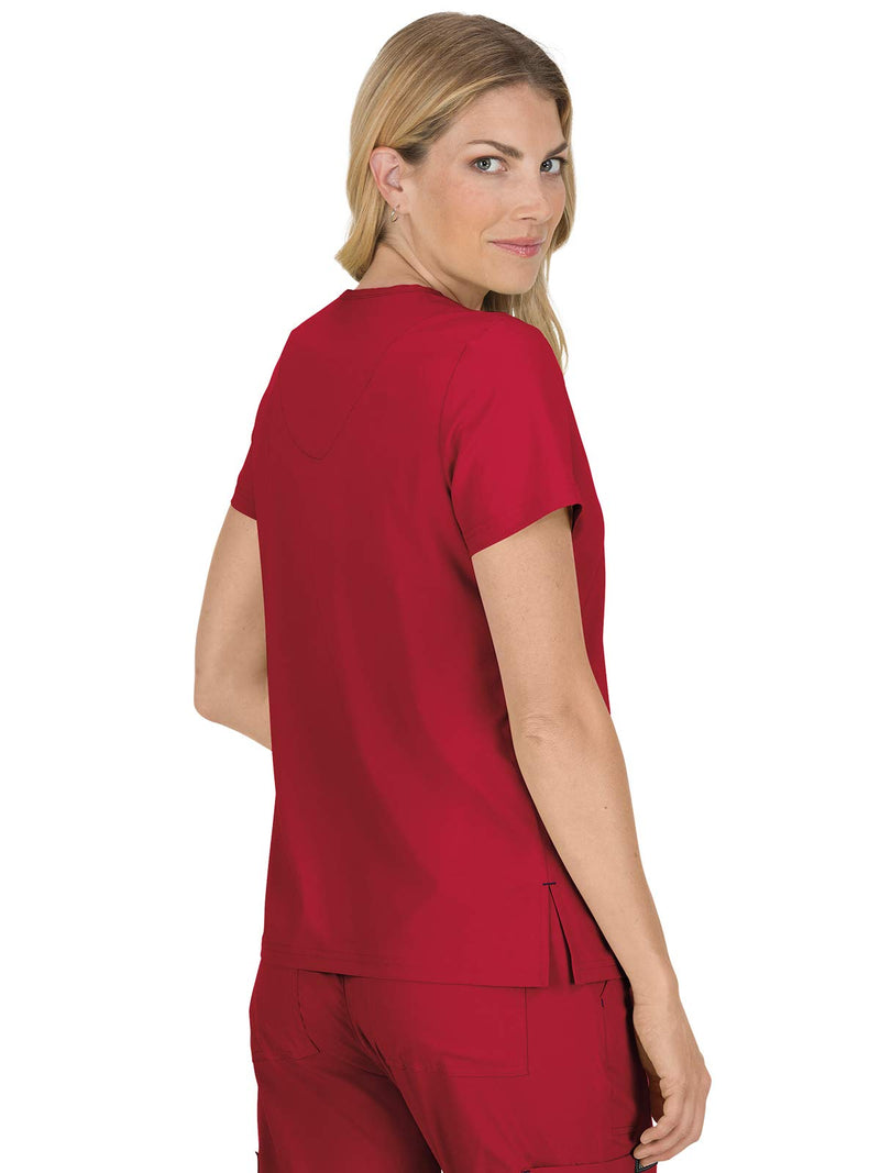 KOI Basics 373 Women's Becca Top Small Ruby