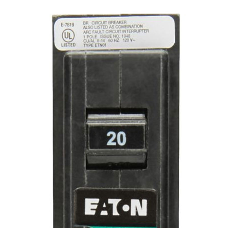 BRP115AF Eaton 15 amps Combination AFCI Single Pole Circuit Breaker, Black