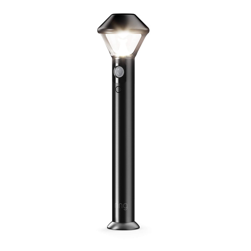 Ring Pathlight Battery — Motion-activated pathlight, bright LEDs, works with Amazon Sidewalk, Black Pathlight only