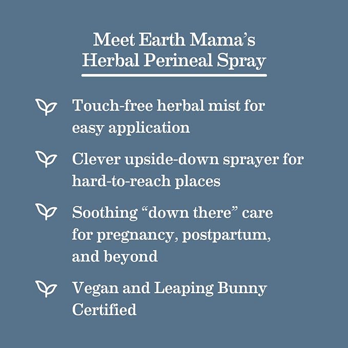 Earth Mama Angel Baby – New Mama Bottom Spray, 4 fl oz Liquid - NewNest Australia