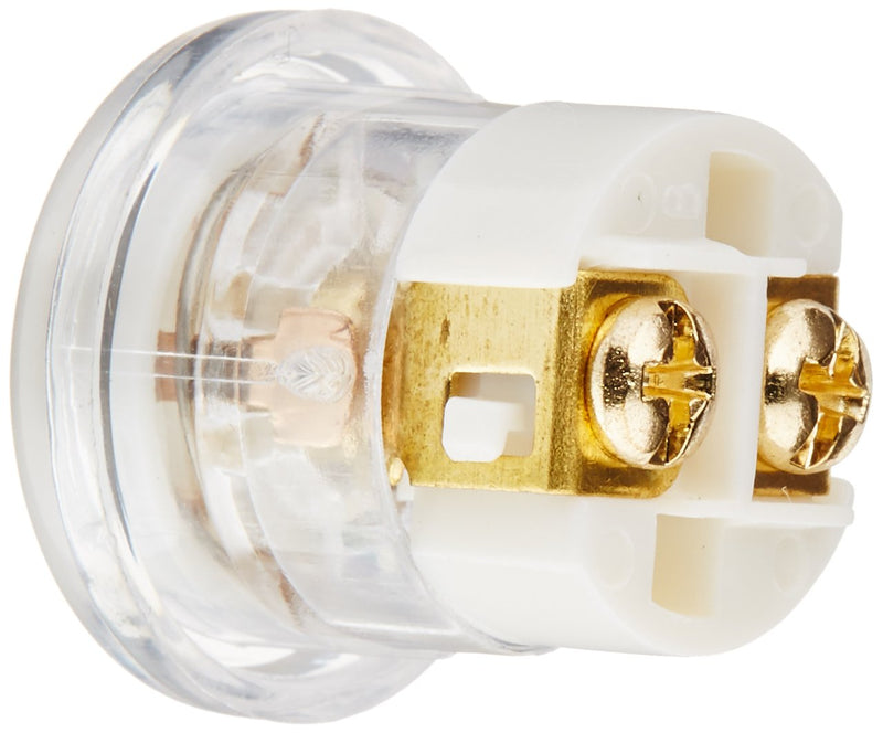 Broan-NuTone PB18LWHCL Doorbell Kit, Clear/White