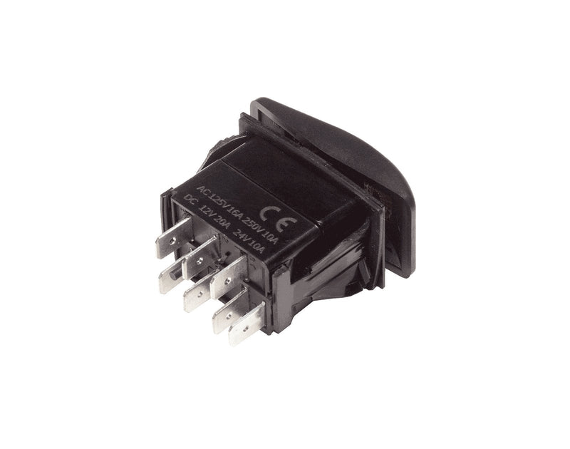 Progressive Automations Rocker Switch Momentary - 20A - Red LED - Waterproof