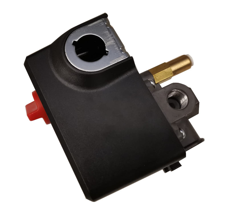 XIAOWEI 321020000F Pressure Switch For CONDOR MDR21-EA/11 W/Unloader & ON-OFF Lever 4 PORT 95/125 PSI