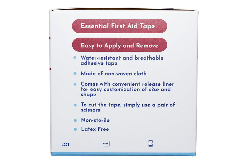 Areza Medical Surgical Tape - Cut with Scissors - Retention Tape - Securing Wound Dressings & Medical Catheters, Tubes, Lines, & Devices - 4" x 11 Yards, One Roll - FSA/HSA Approved 4" x 11 yds. (1 Roll)