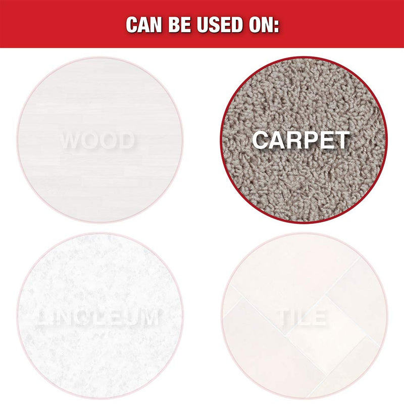Self-Stick, Square Heavy Furniture Sliders for Carpeted Surfaces (4 piece) - 2-1/2" Square SuperSliders