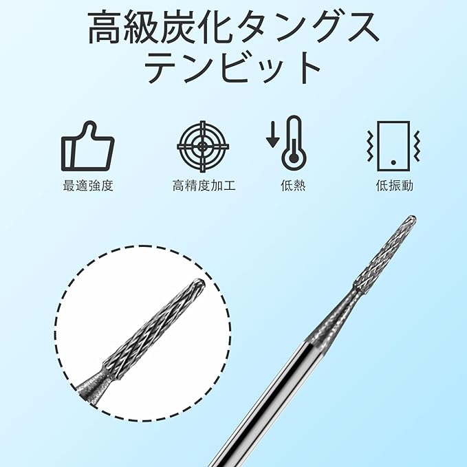 CGBE Nail Bit Nail Drill Bit Nail Machine Bit Gel Nail Off Nail Bit Carbide Drill Bit for Nail Care, Cuticle Treatment, For Nail Machines, Cones (Medium) - NewNest Australia