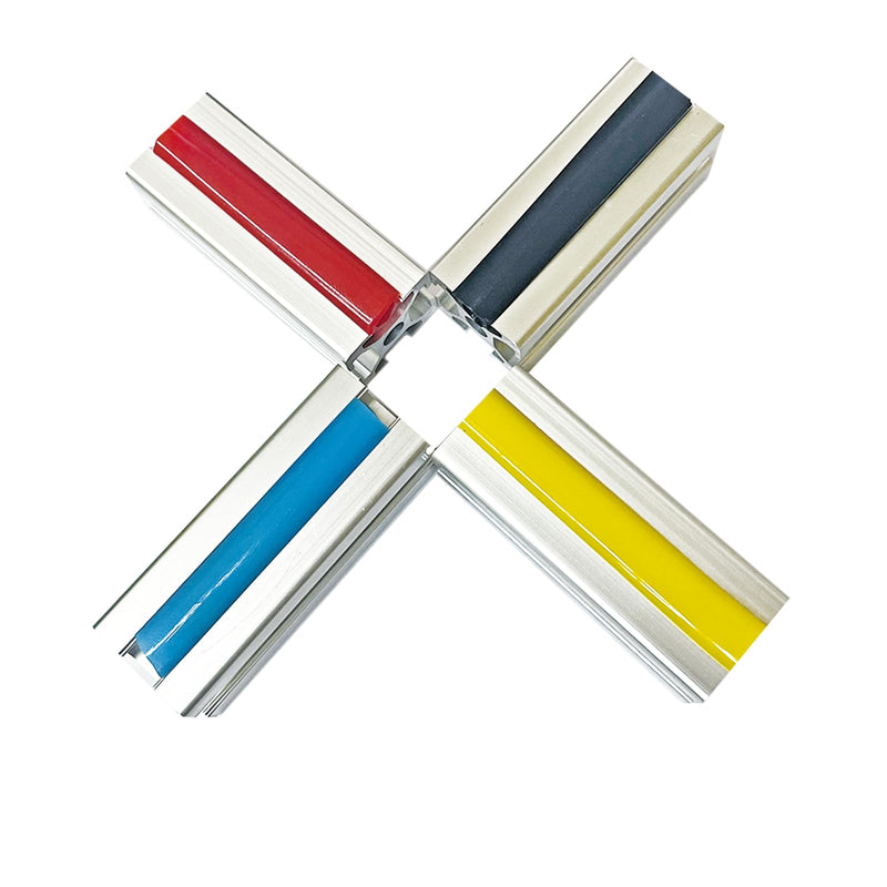 10Meters T Slot Aluminum Profile Flat Seal Slot Cover,Dust Protection Soft Cover Seal Strip for 2020 Series/1010 Series 6mm Slot Aluminum Extrustion Profile 10 meters/ 394 inch blue 1