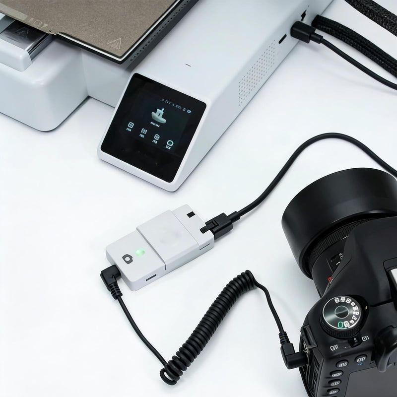Time-Lapse Kit for BambuLab A1/ A1 Mini: Multiple Shuter Triggering Methods Time-Lapse Photography Shooting for Easily Capture Printing Project 3D Printer Accessories