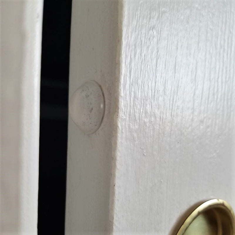 HushBumps Ultra-Quiet Gel Bumpers. 104 Piece Value Pack. Contains Cabinet, Door, Sliding Door & Drawer Bumpers. Just Peel & Stick!