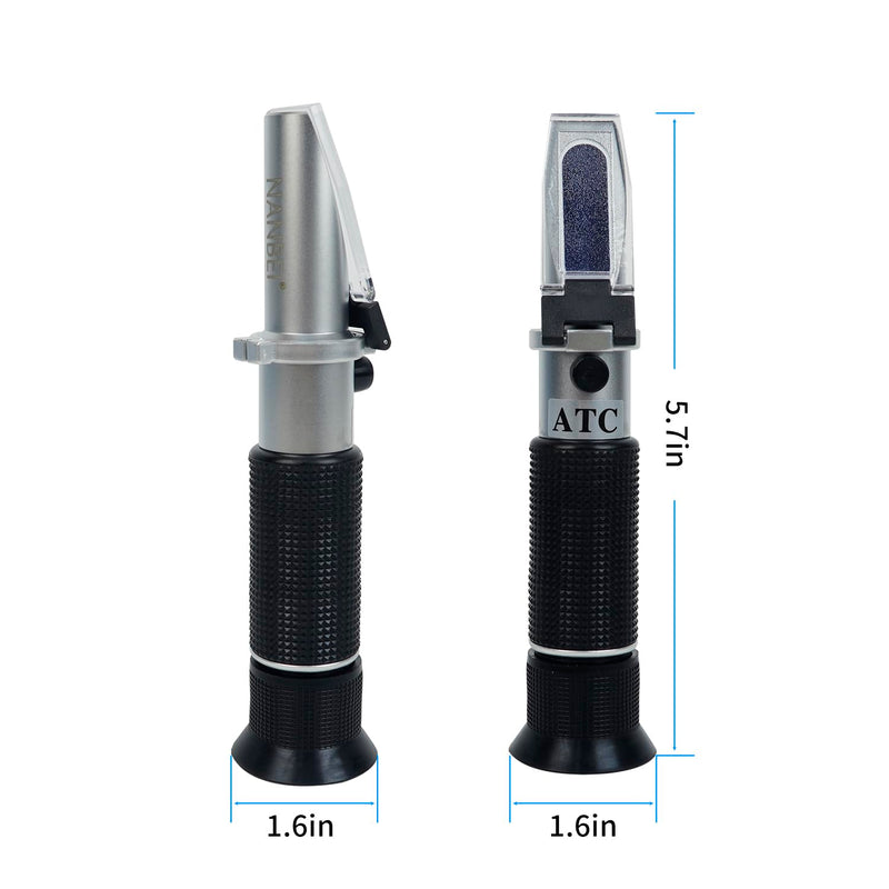 0-80% Brix Meter Refractometer, Refractometer Honey,Portable Refractometer, Refractometer,brix Refractometer for Measuring Sugar Content in Honey, Fruit,Maple Syrup and Other Sugary Drink