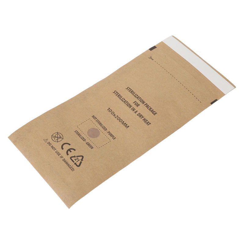 100Pcs Dental Products Self Sealing Pouch Disposable Nail Art Tools Cleansing Bag for Clinic Salon M