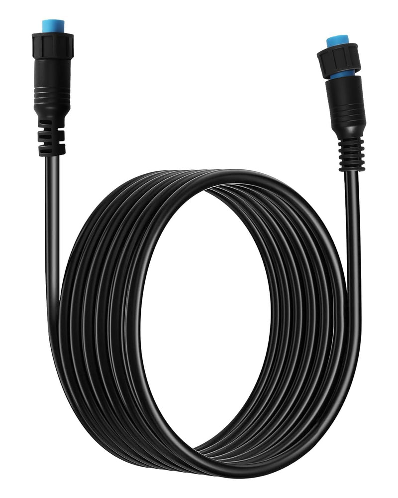 20FT Transducer Extension Cable Fit for Garmin GC 200 GLS 10 GMR | Fit for Fantom 124 126 54 56, GXM 53 54, Panoptix LiveScope, Replace 010-12528-0, Marine Network Cable